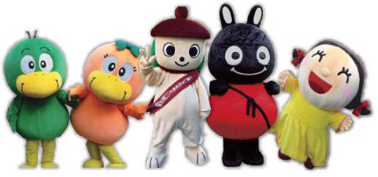 ゆるキャラ大集合!